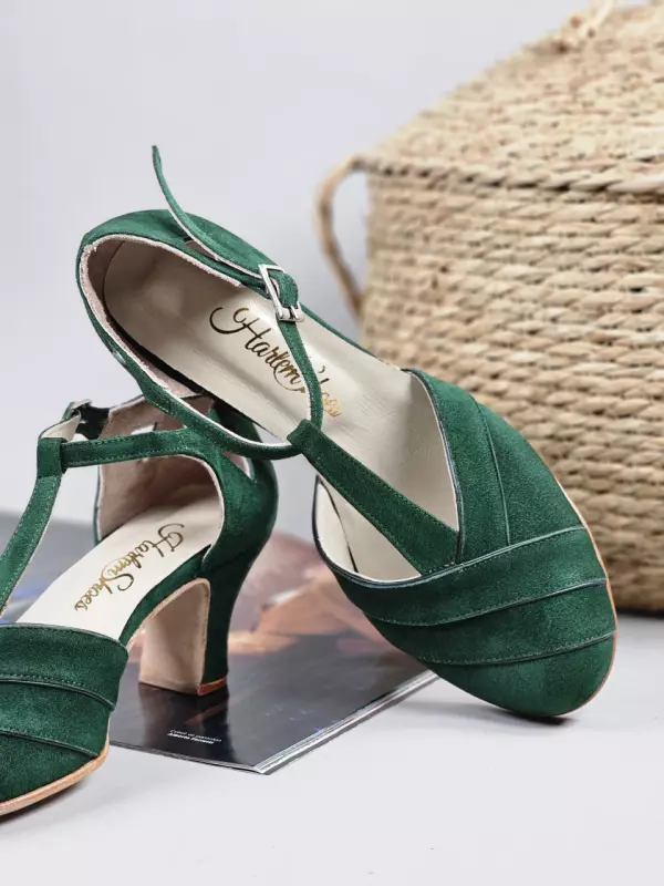 Emerald Suede 6 cm heel
