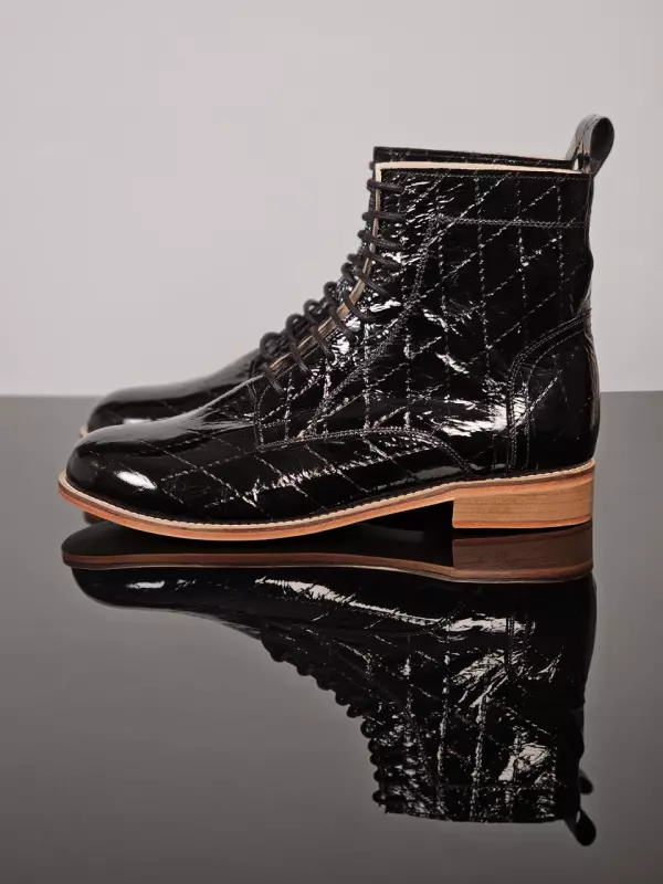 Rhombus Pattern 2 cm heel