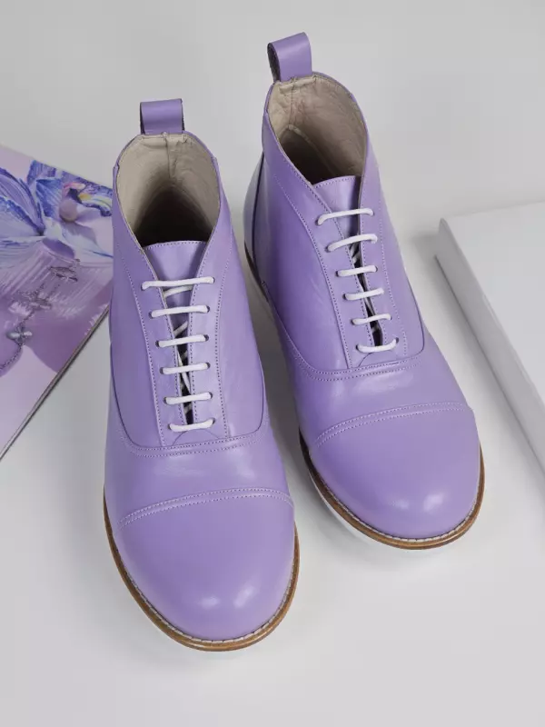 Lilac Leather with Eva sole