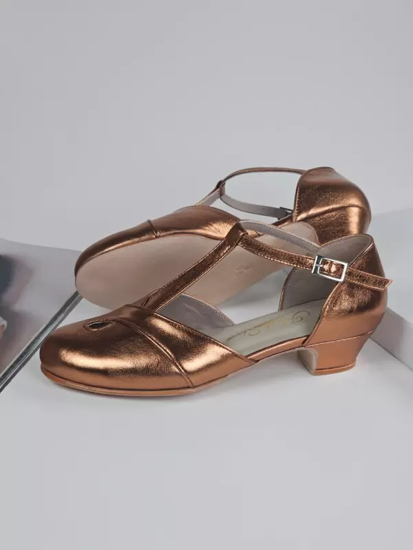 Bronze 4 cm heel