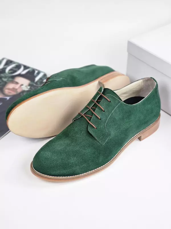 Jazz Slide Emerald Suede 2 cm heel