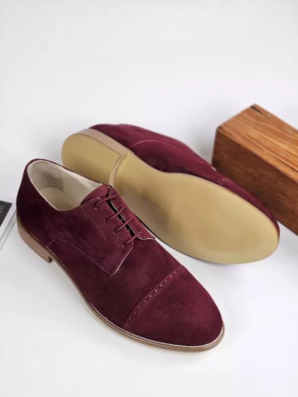 Bordeaux Suede 2 cm heel