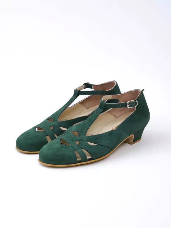 Emerald Suede 4 cm heel