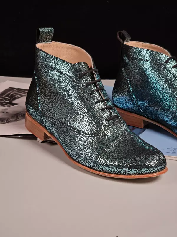 Blue Stone Suede 2 cm heel