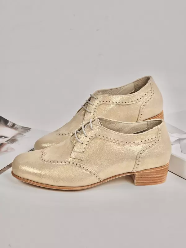 Golden Suede 4 cm heel