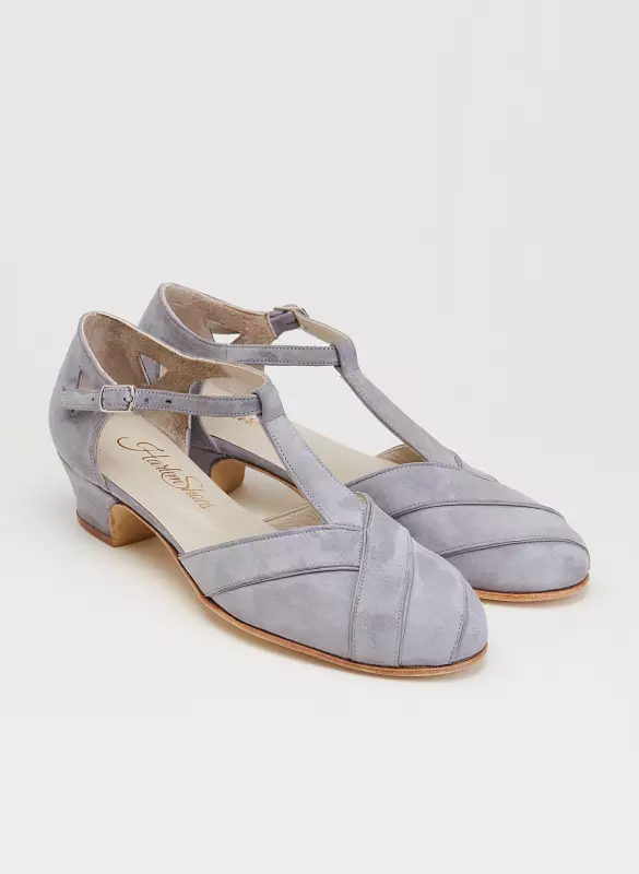 Grey Suede 4 cm heel