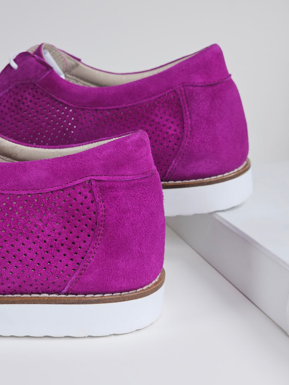 New York Violet Suede