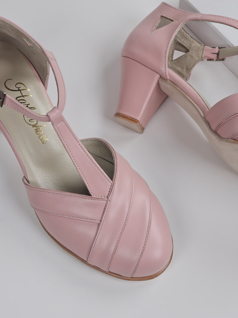 Sugar Pink Leather 6 cm balboa heel