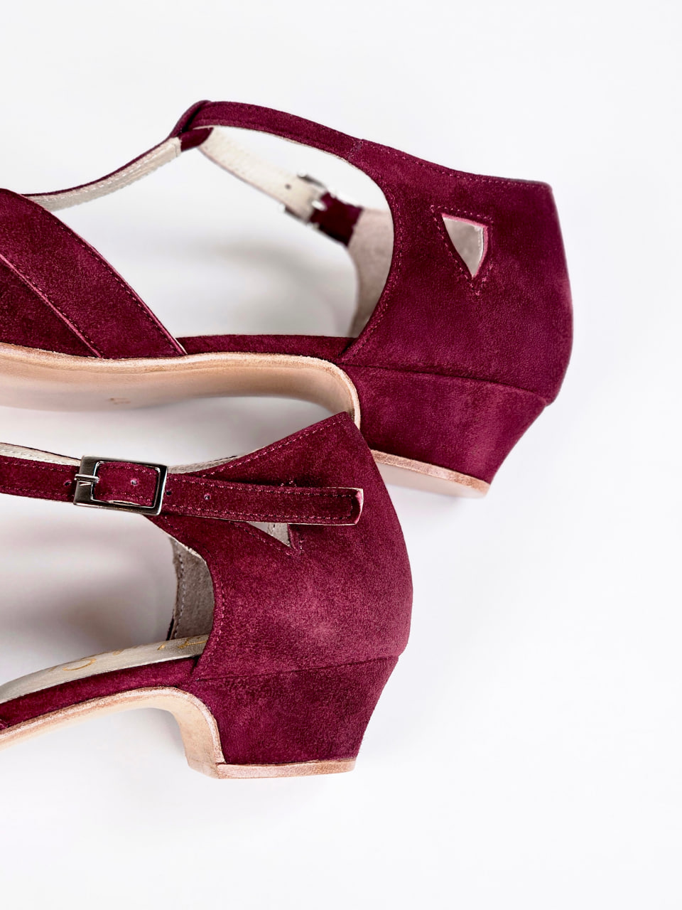 Sugar Bordeaux Suede 3 cm heel
