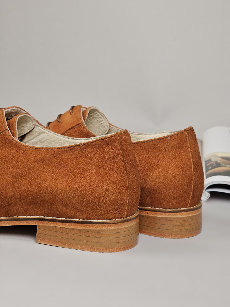 Jazz Slide Caramel Suede 2 cm heel