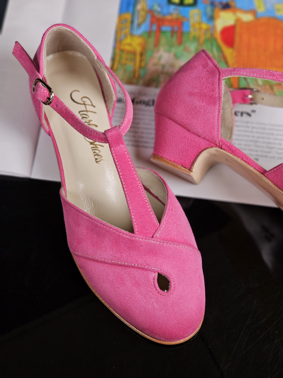 Muse Pink Suede 4 cm heel