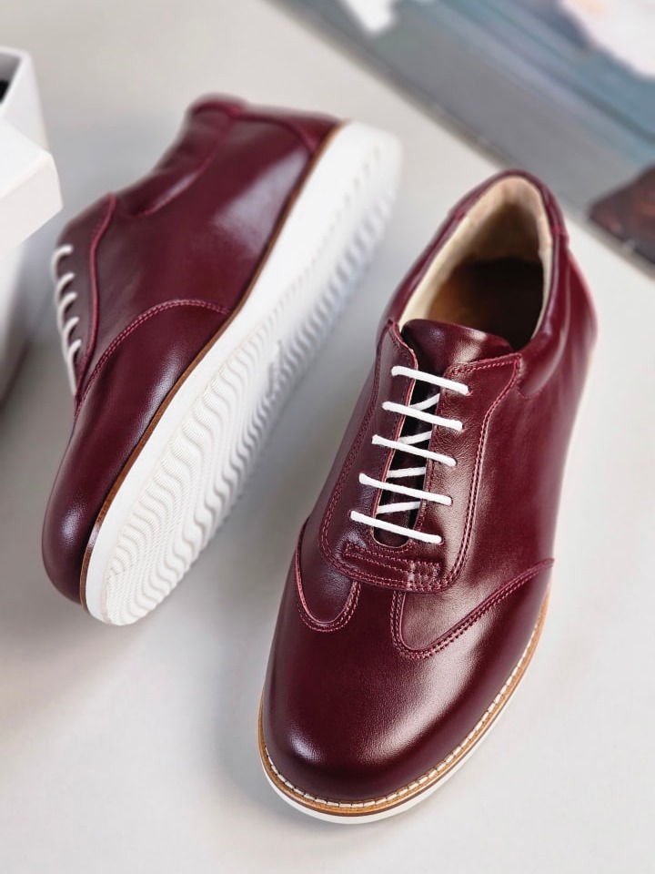 New York Bordeaux Leather