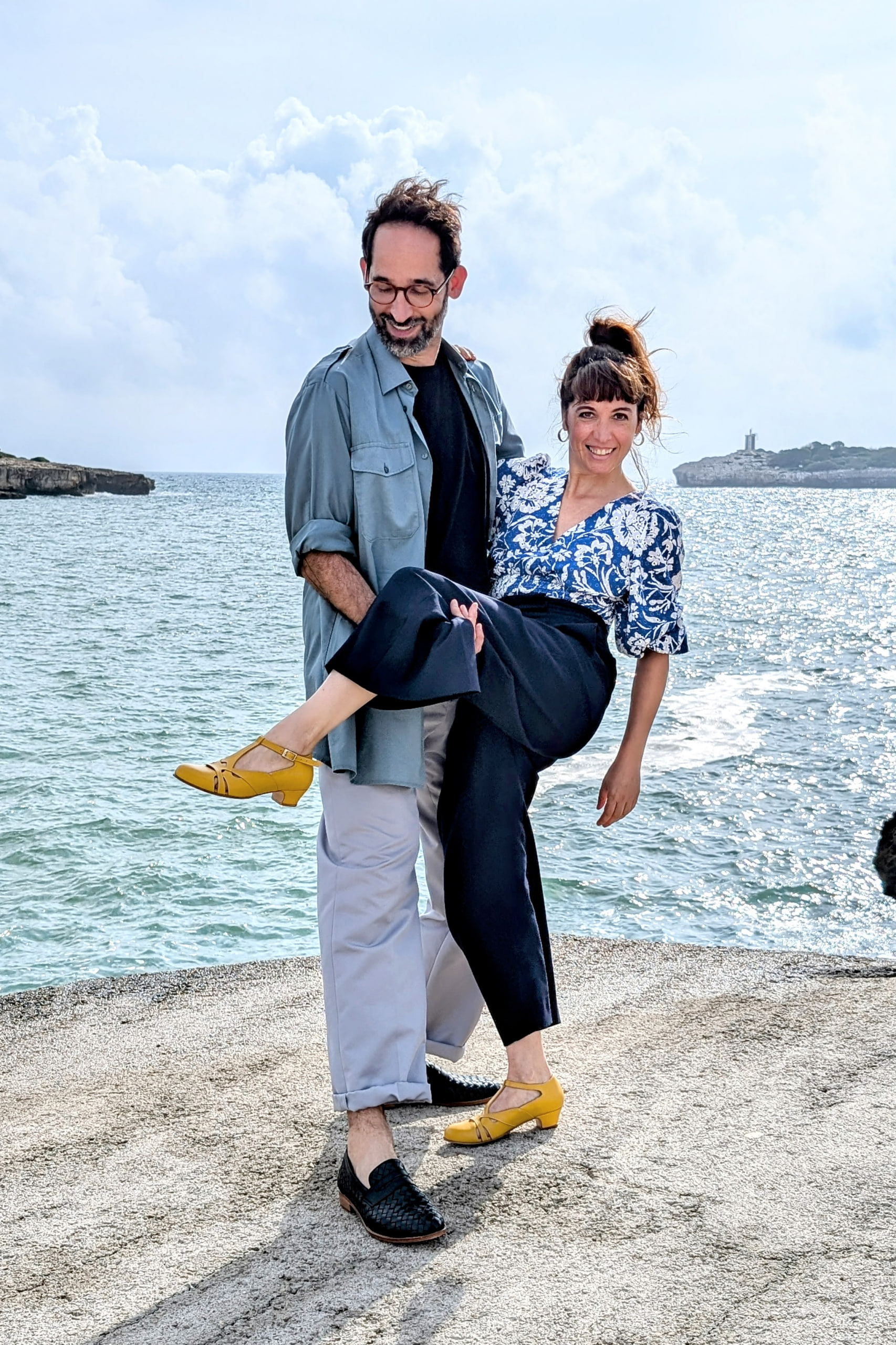 Spring Yellow Leather 4 cm heel