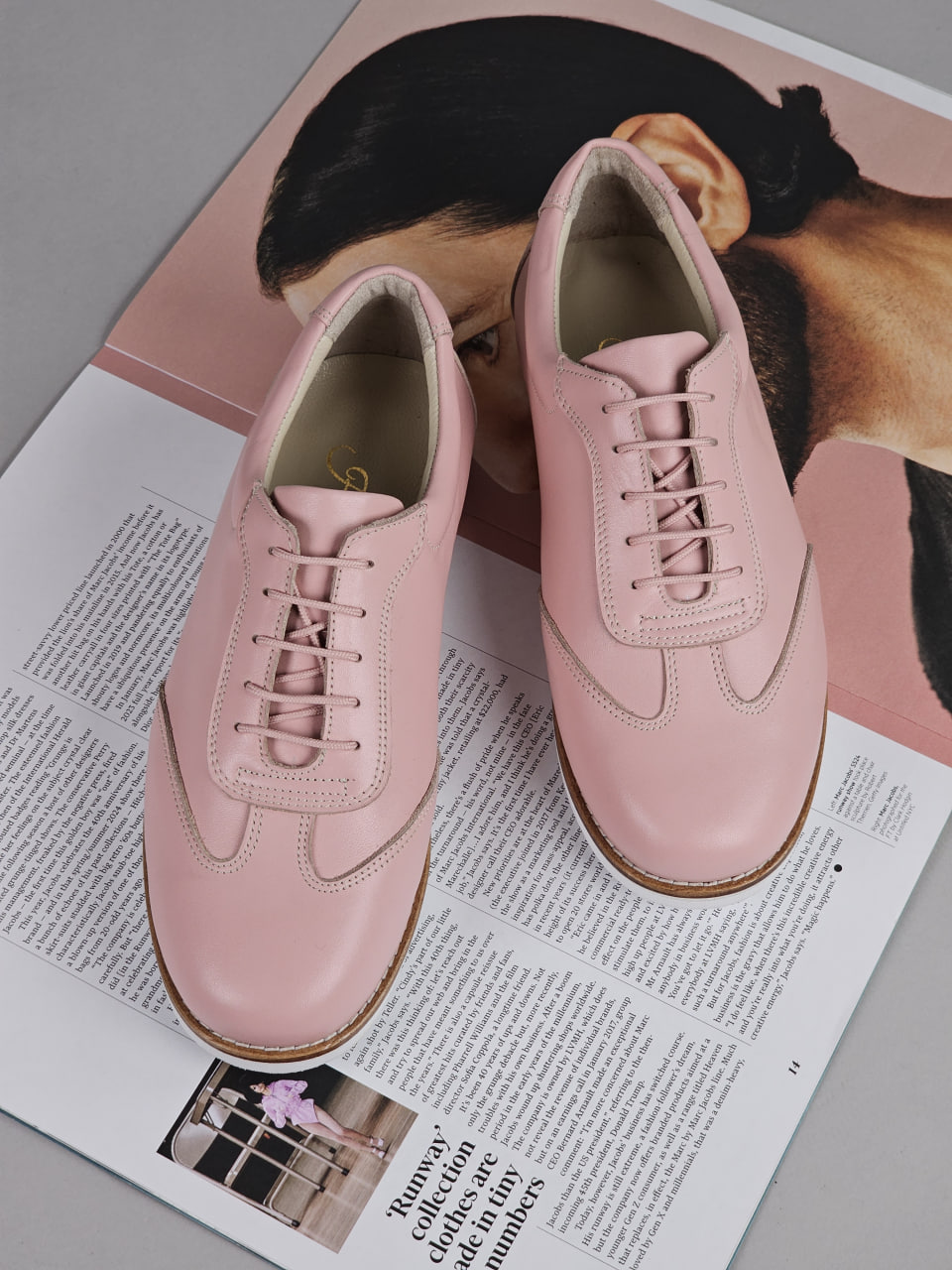 New York Pink Leather