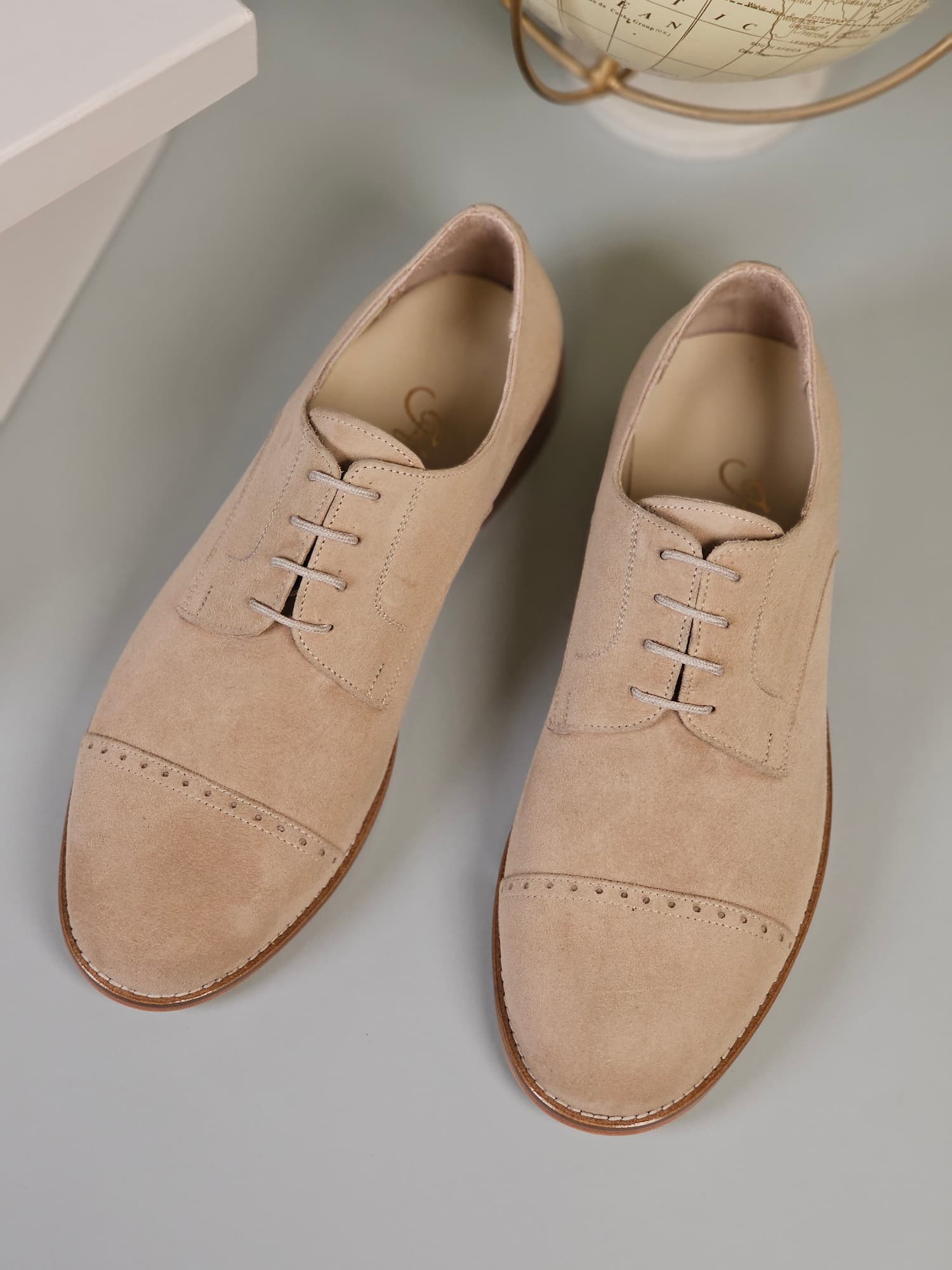 California Beige Suede 2 cm heel