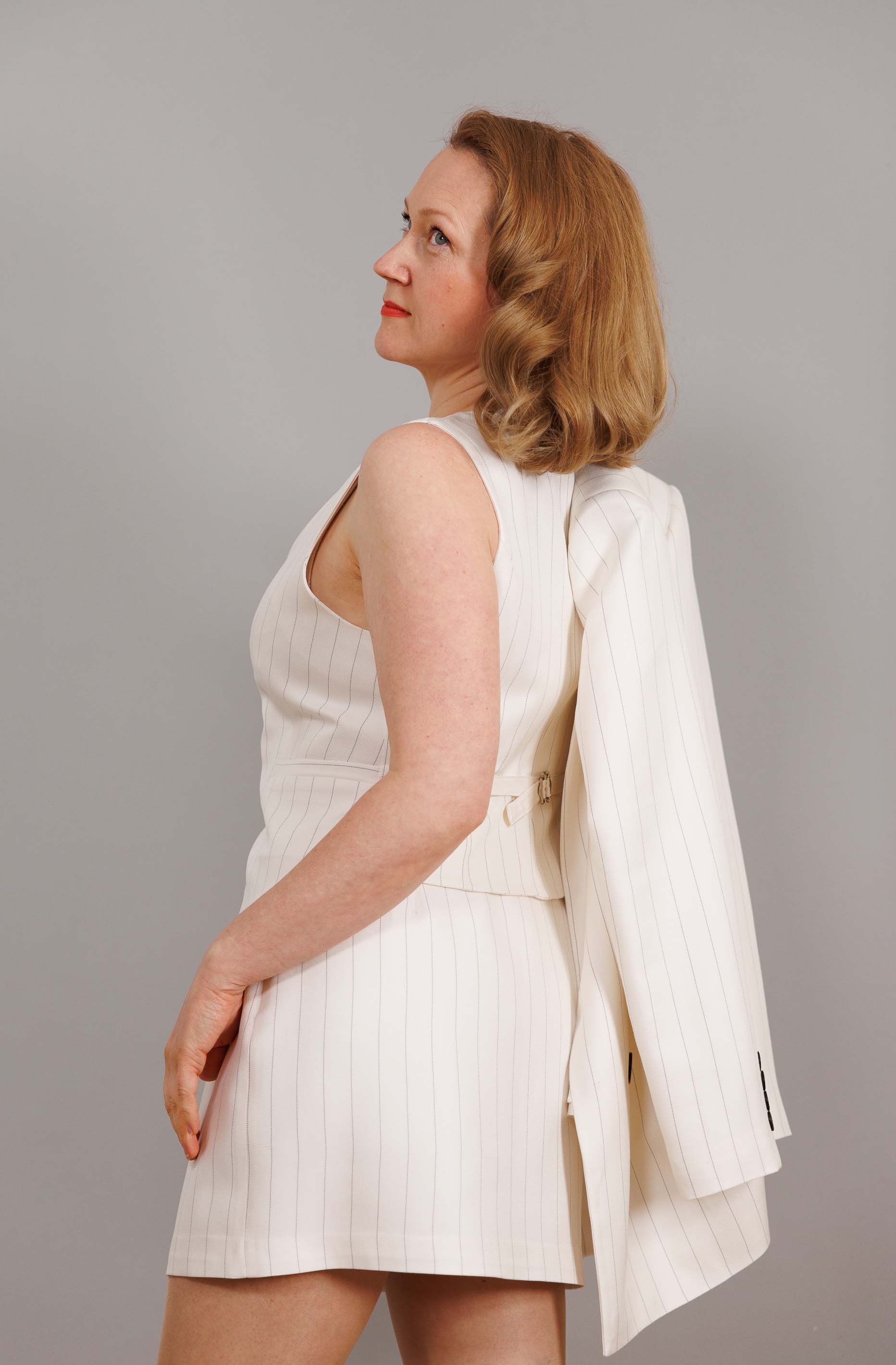 Suit with Skirt