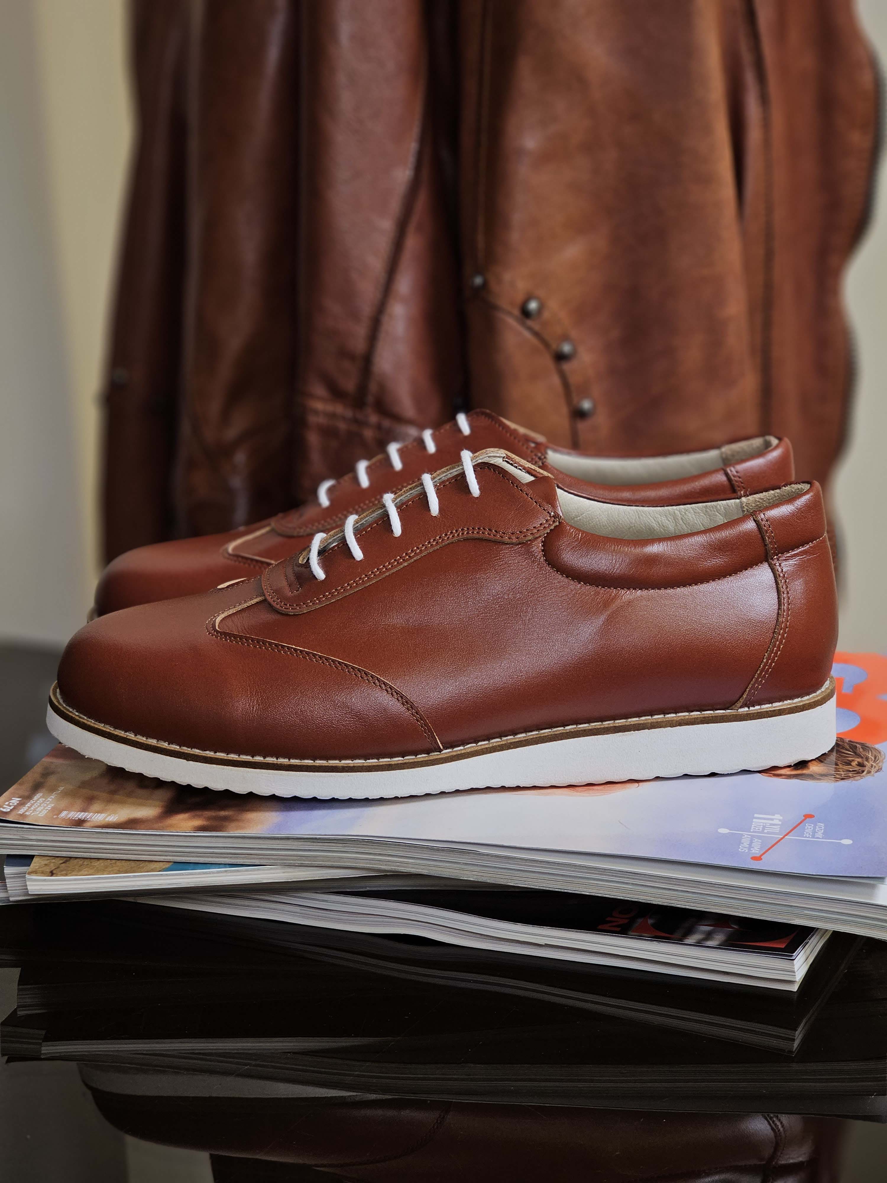 New York Brown Leather