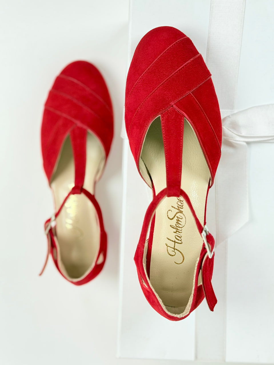 Sugar Red Suede 4 cm Heel