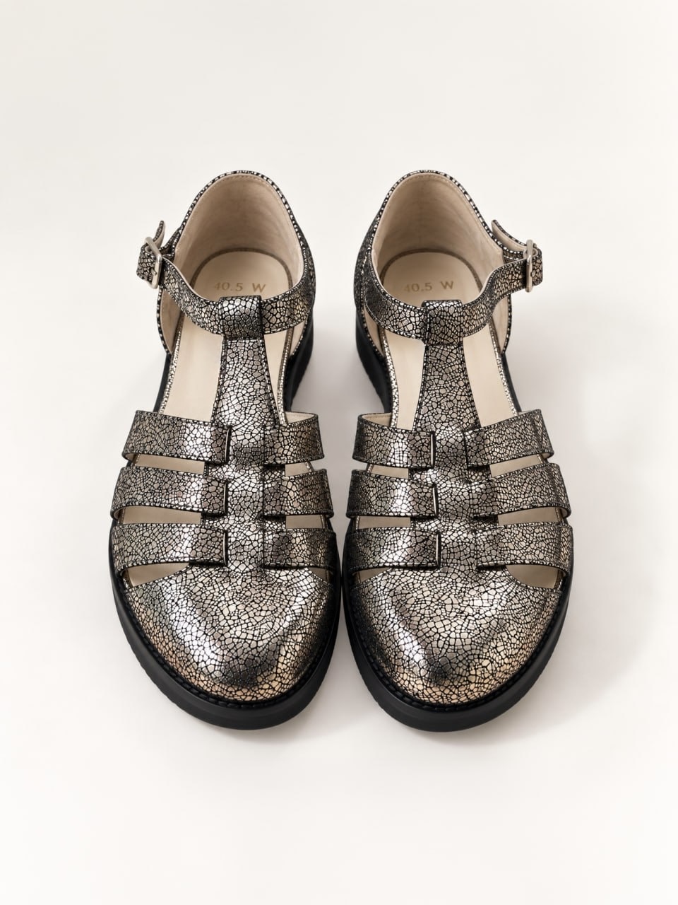 Sandals Grey Stone Suede with Eva Sole