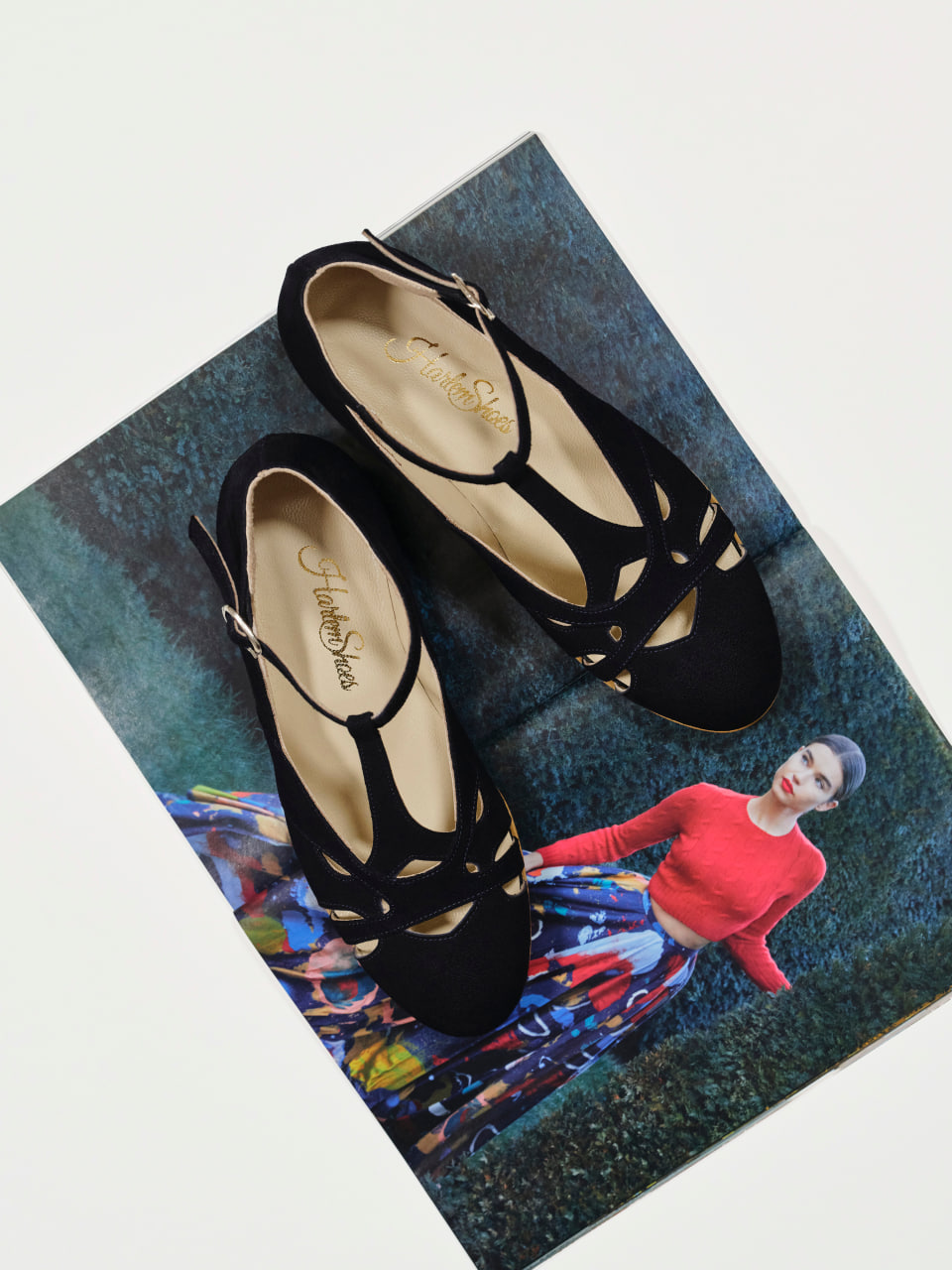 Spring Black Suede 4 cm heel