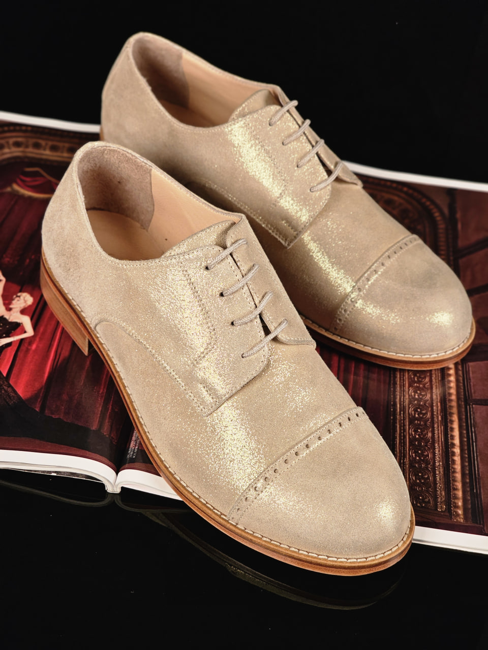 California Golden Suede 2 cm heel