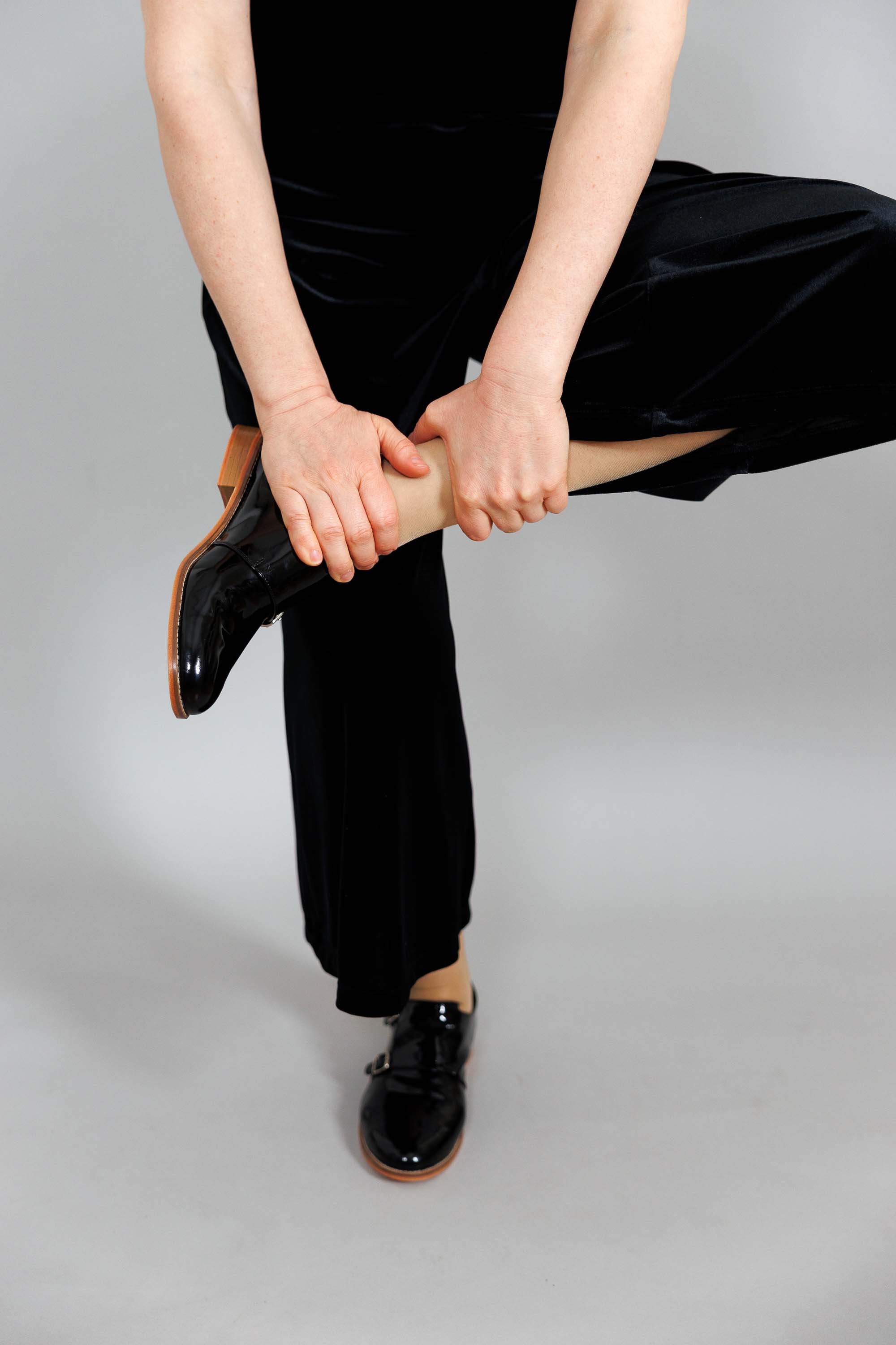 Monk Black Patent Leather