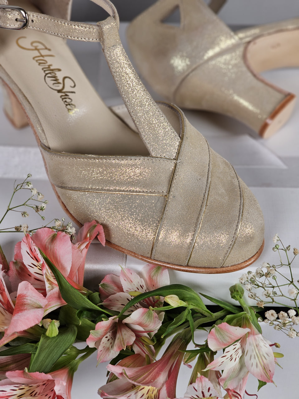Sugar Golden Suede 6 cm heel