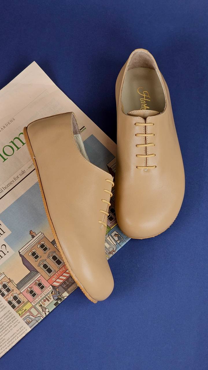 Barefoot Calloway Tan Leather Zero Drop