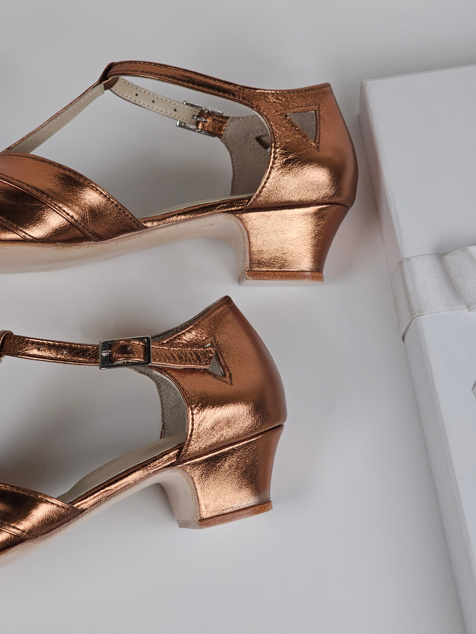 Sugar Bronze Leather 4 cm heel