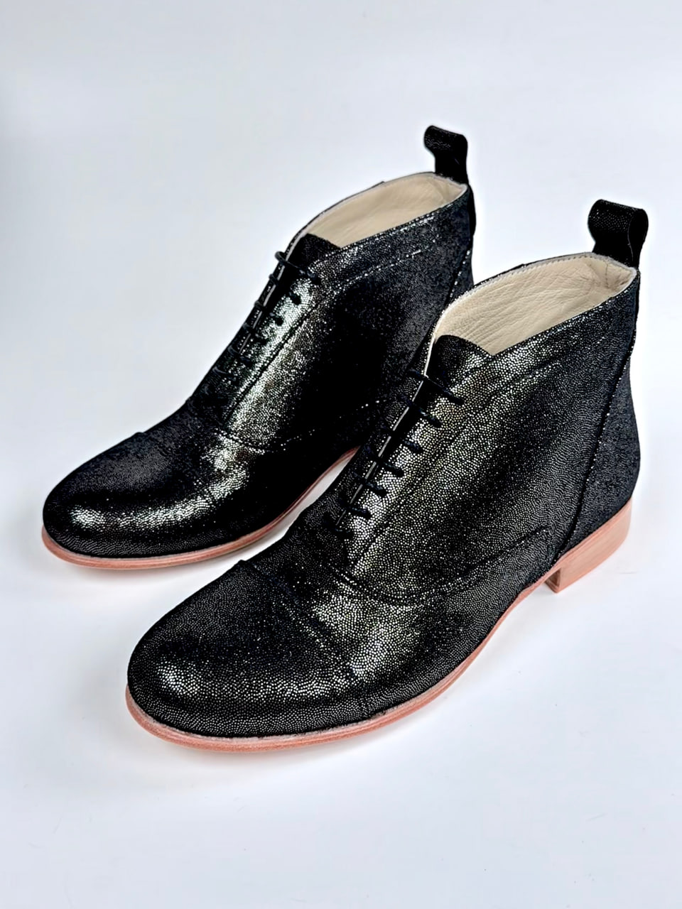 Smooth Boots Grey Stone Suede 2 cm heel