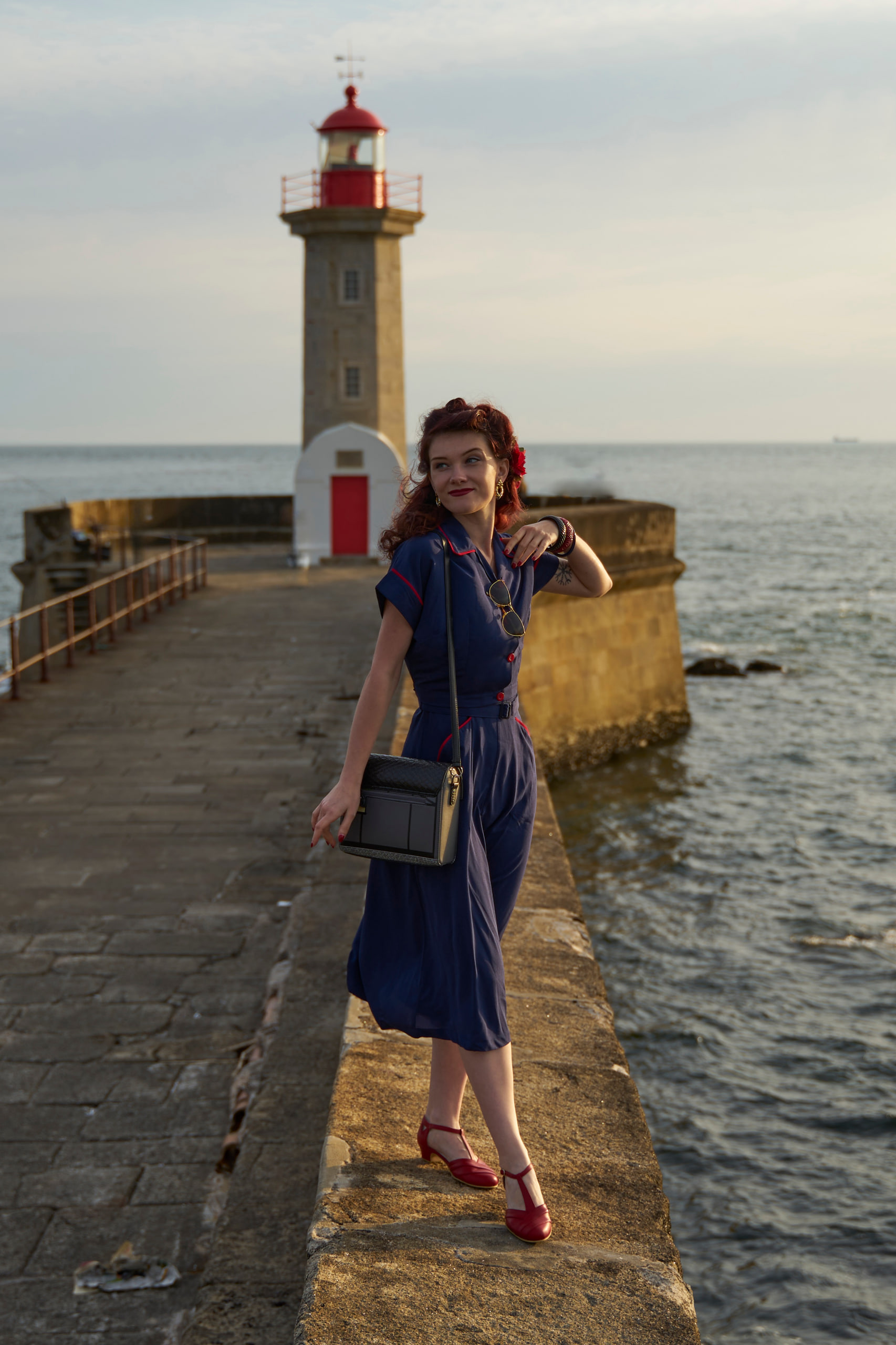 Sugar Red Leather 4 cm heel