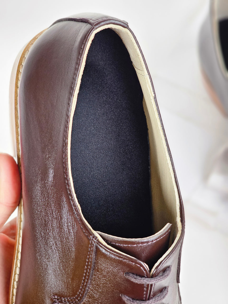 Jazz Slide Dark Chocolate Leather 2 cm heel