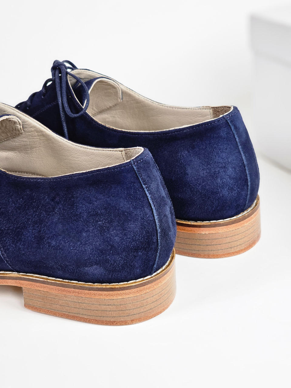 California Dark Blue Suede 2 cm heel