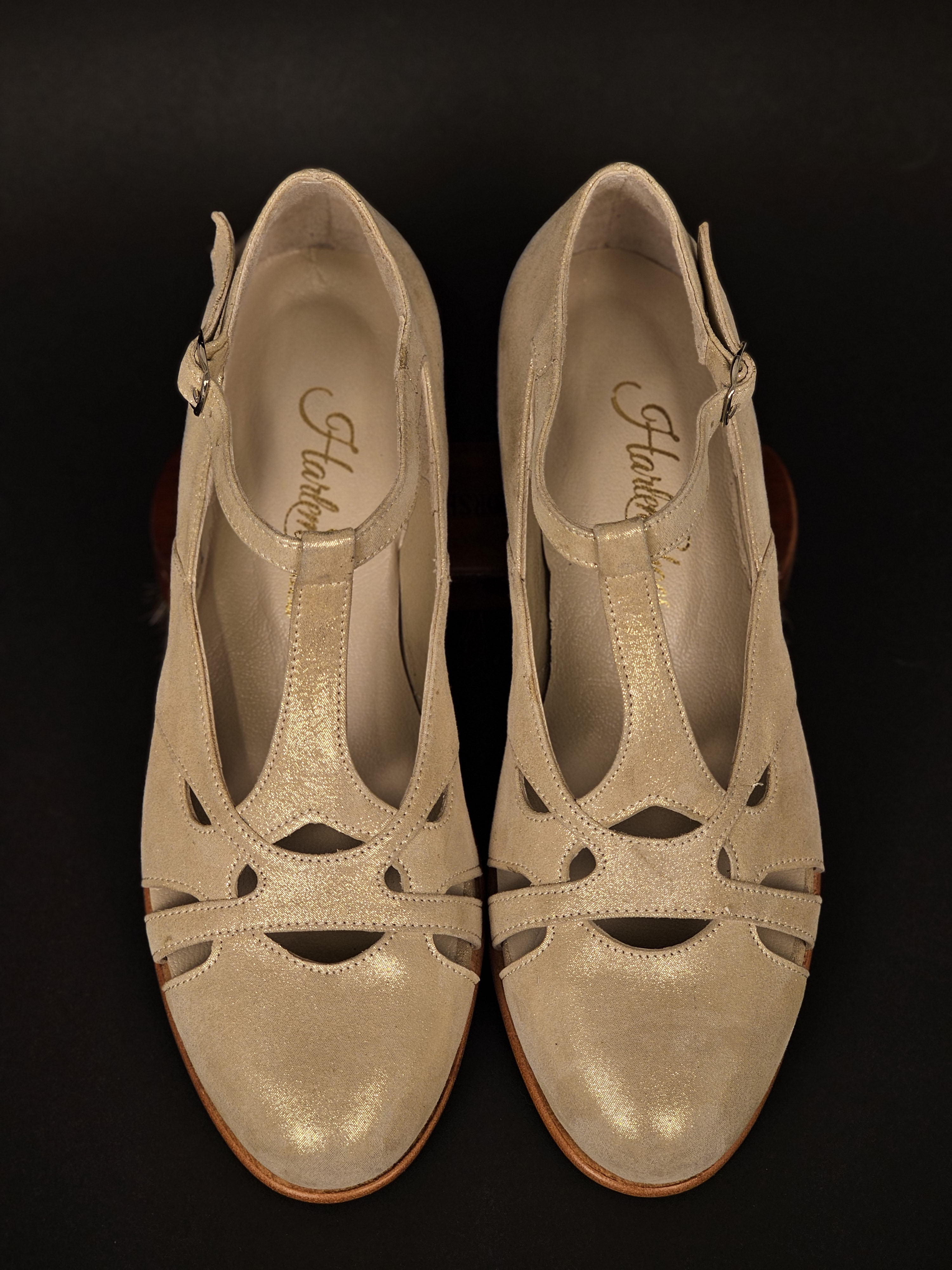 Spring Golden Suede 2 cm heel