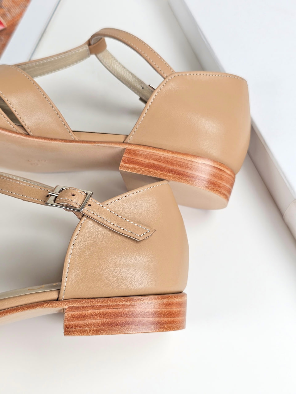 Summer Tan Leather 1.5 cm heel