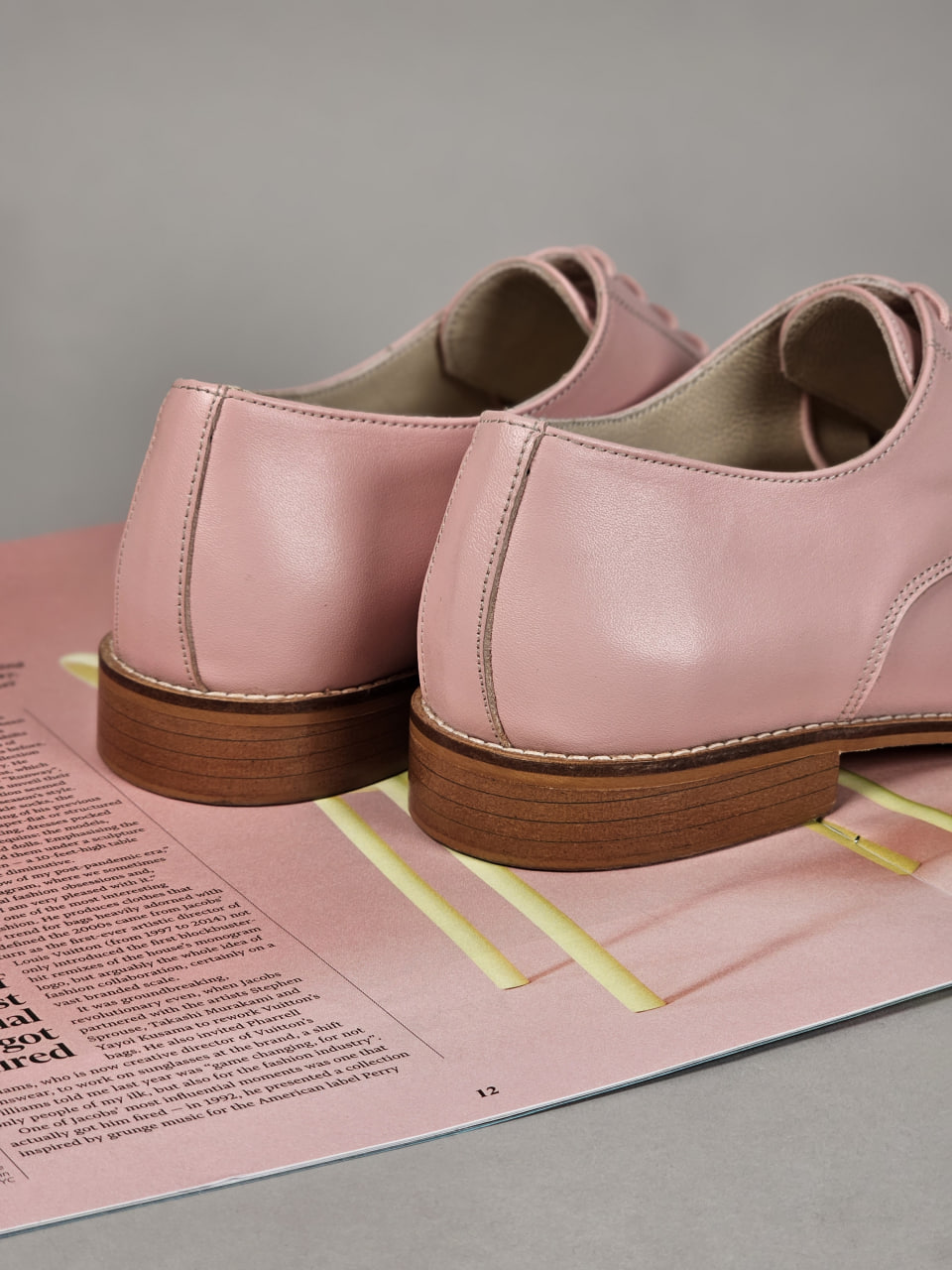 California Pink Leather 2 cm heel