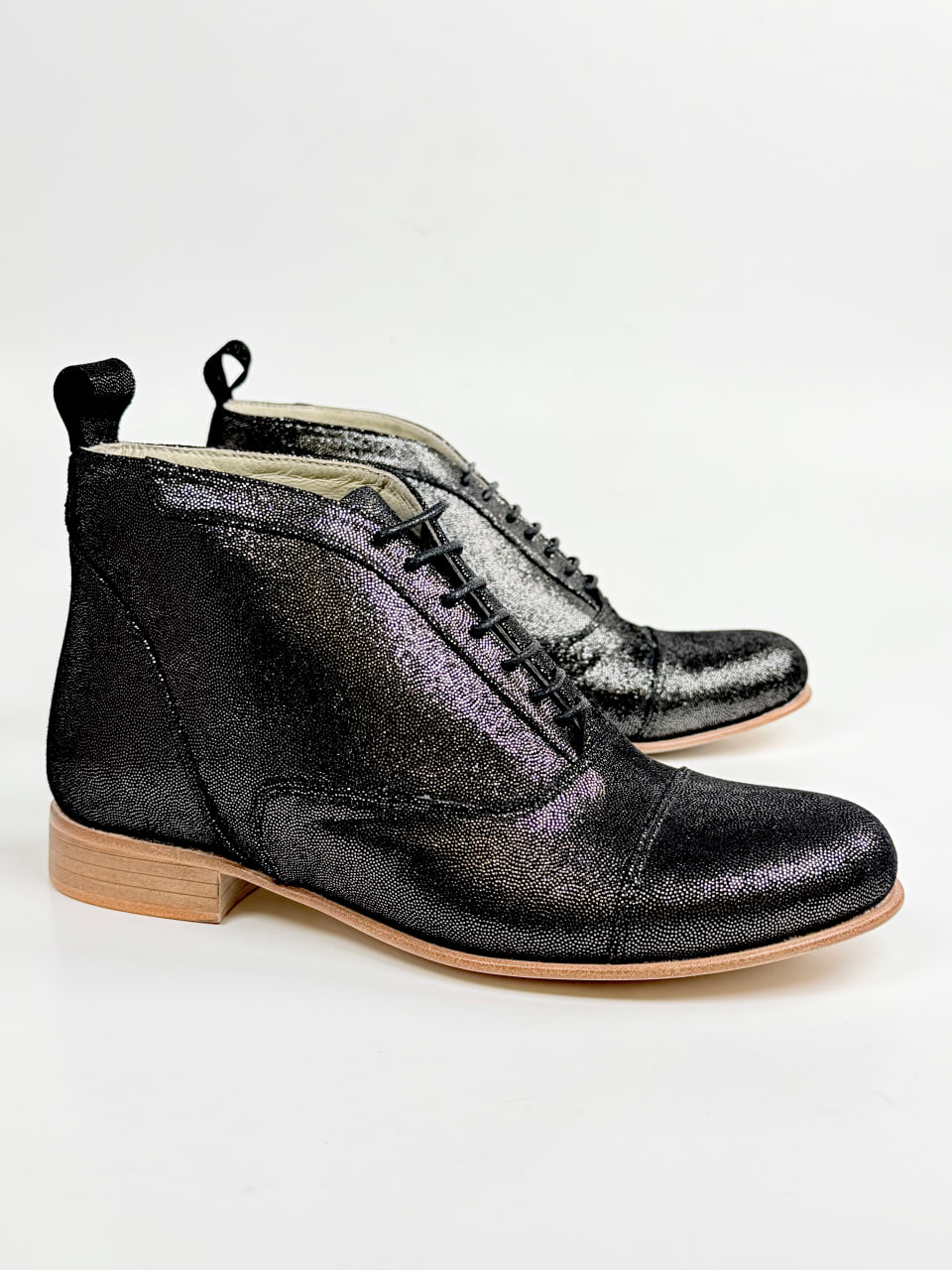 Smooth Boots Grey Stone Suede 2 cm heel