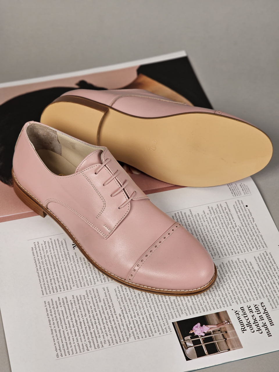 California Pink Leather 2 cm heel