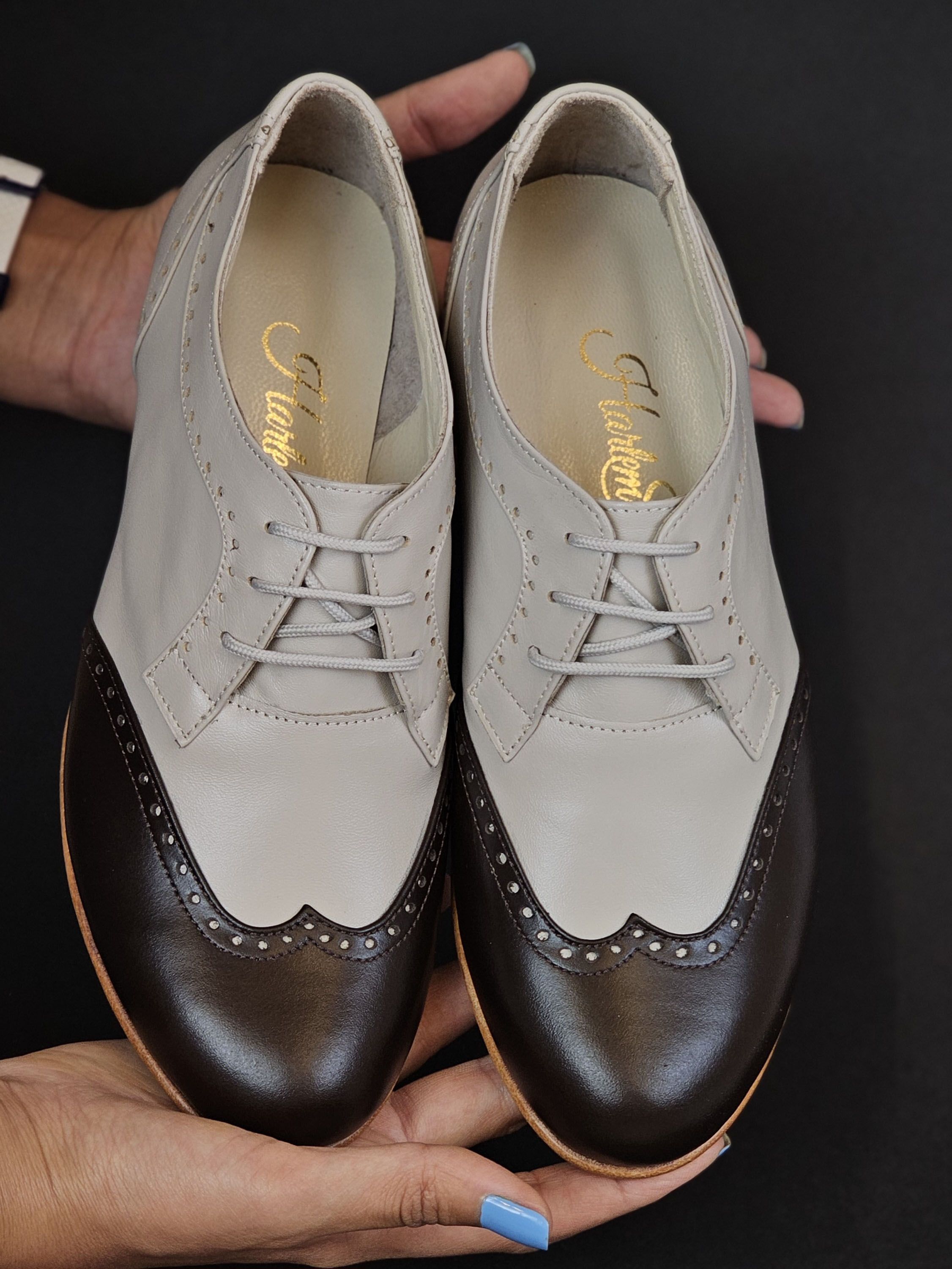 Women Oxfords Charleston 4 cm heel