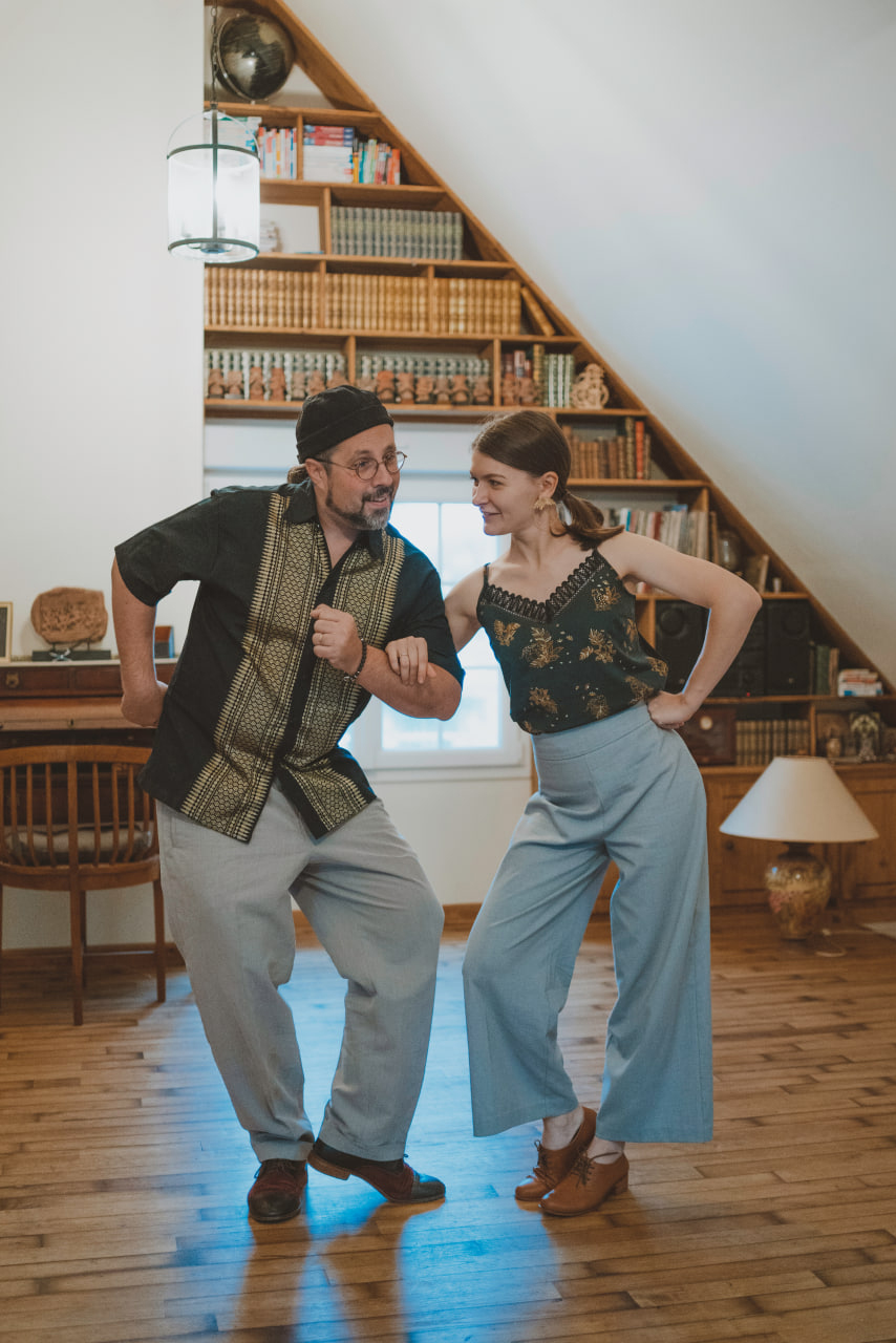 Women Oxfords Light Brown Leather 4 cm heel