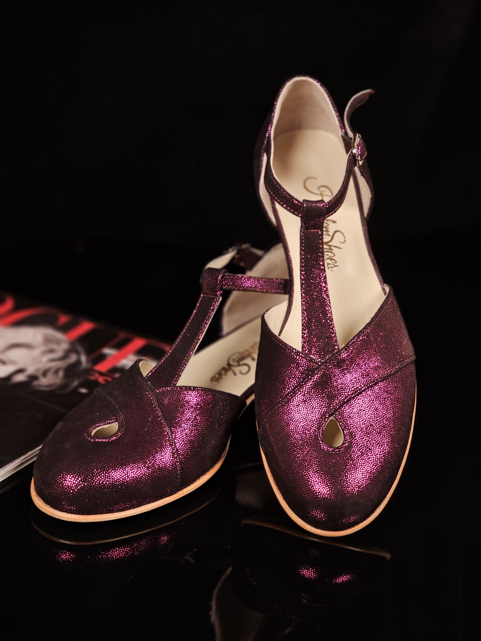 Muse Violet Rain Suede 4 cm heel