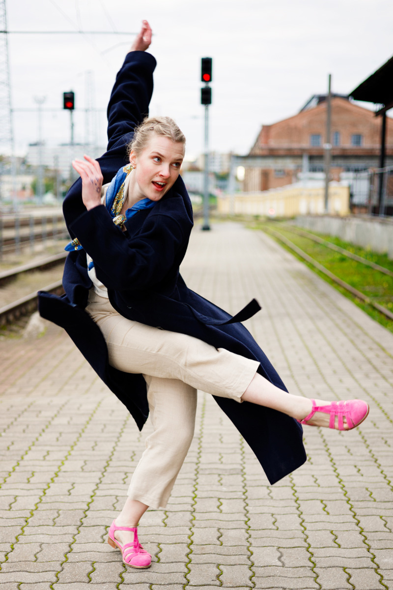 Sandals Pink Suede 2 cm heel