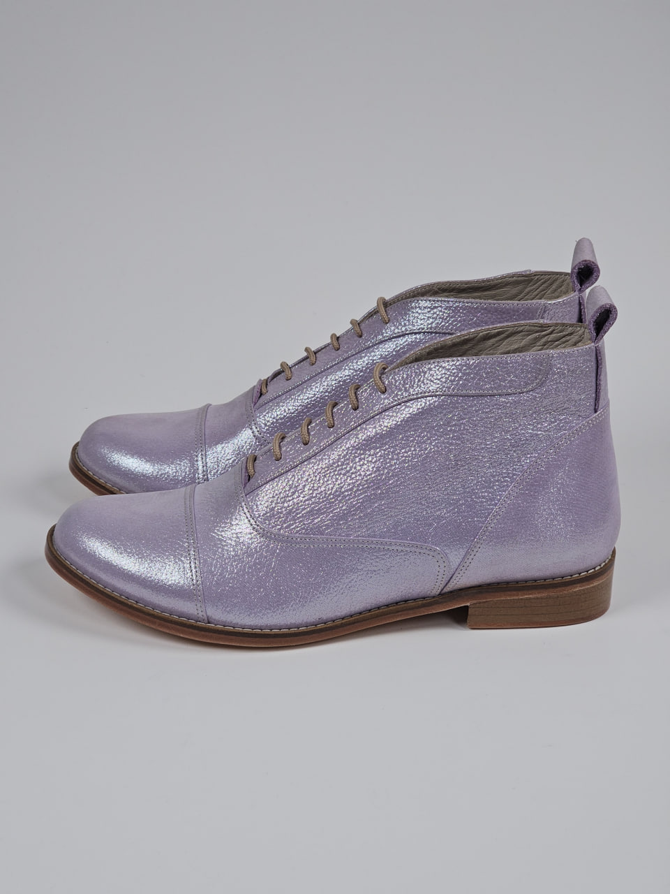 Smooth Boots Lilac Glow 2 cm heel