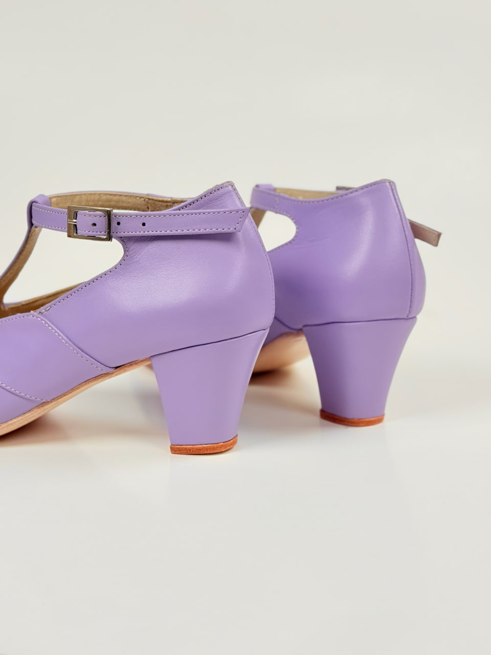 Spring Lilac Leather 6 cm heel