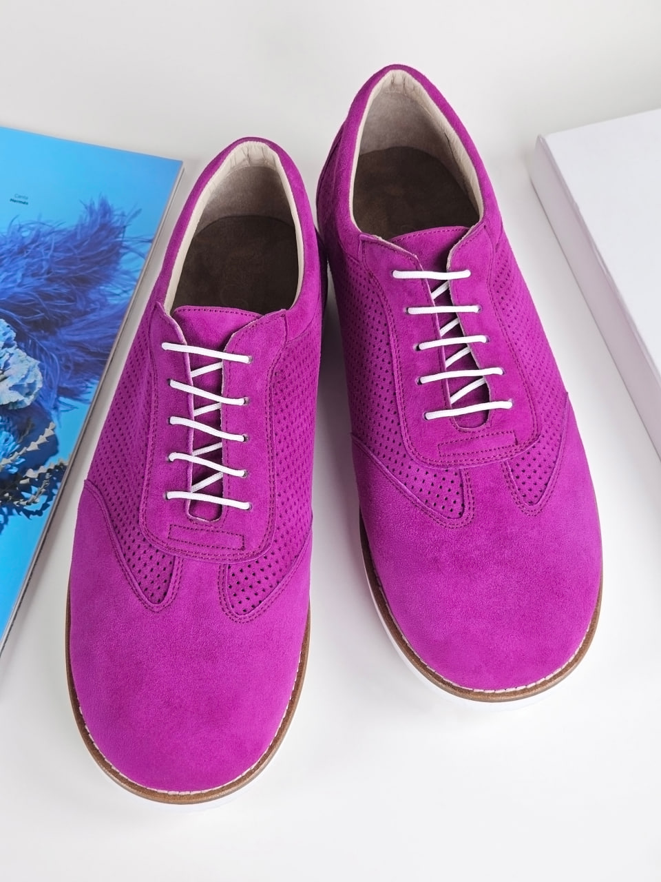 New York Violet Suede