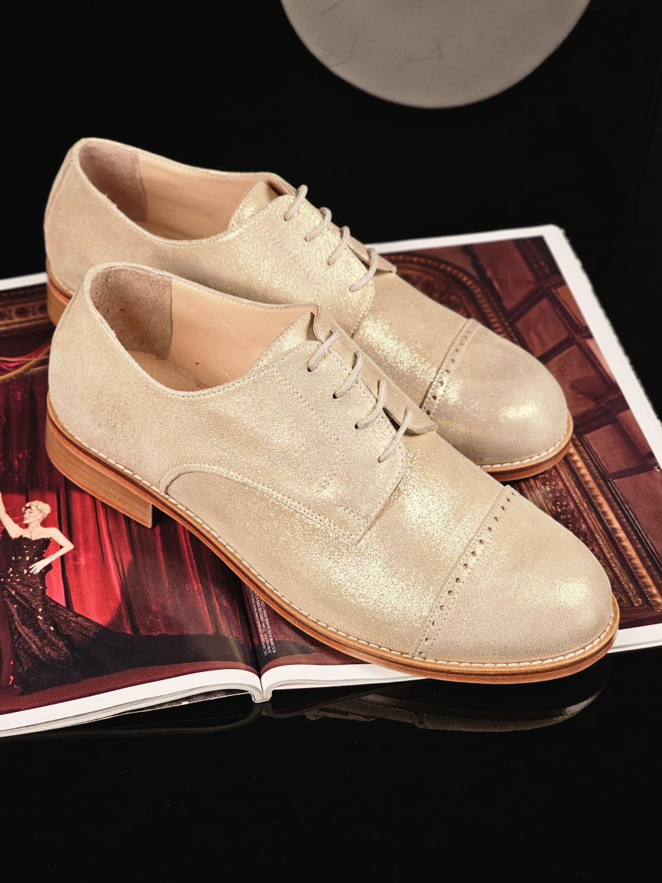 California Golden Suede 2 cm heel