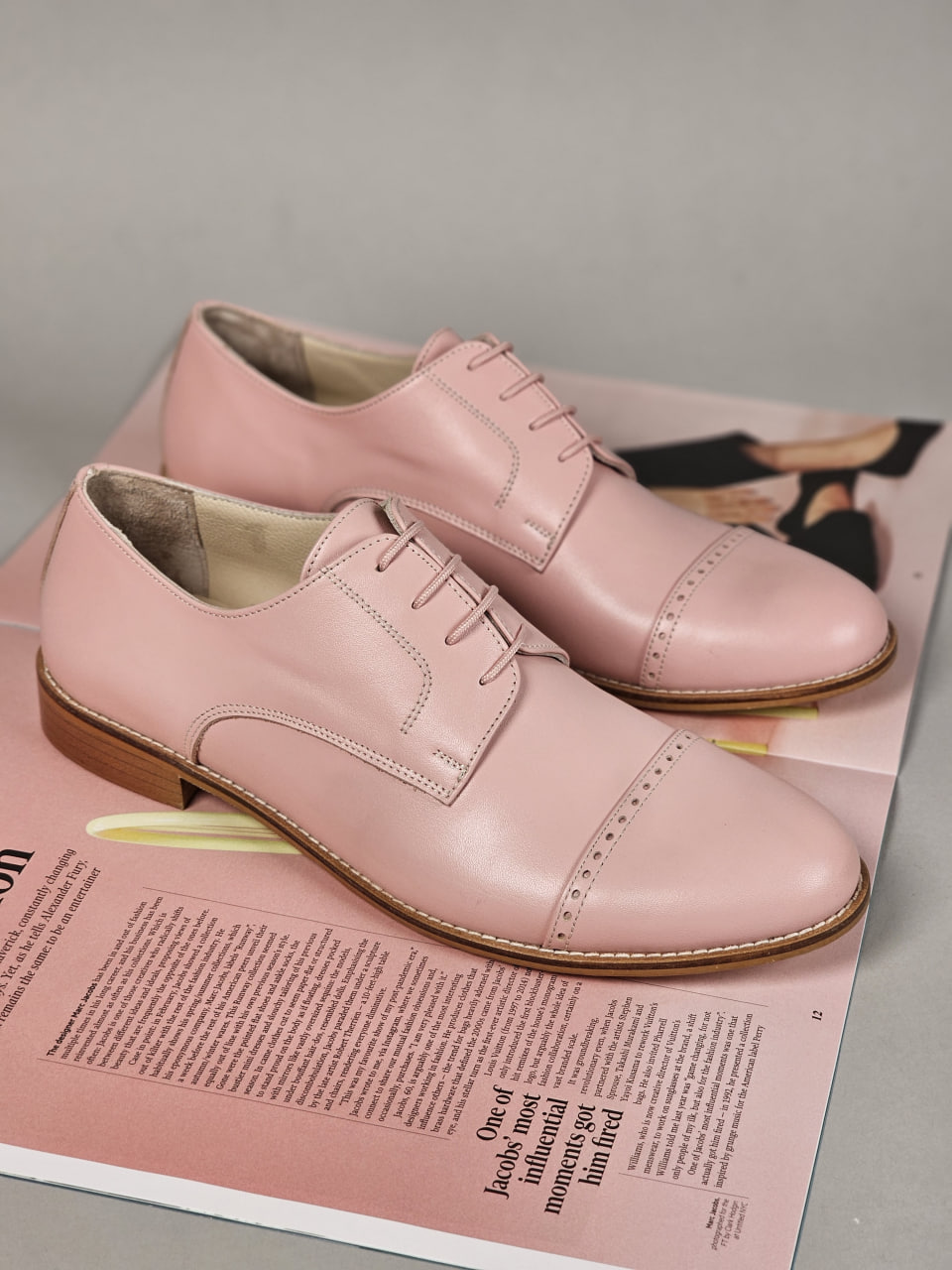 California Pink Leather 2 cm heel