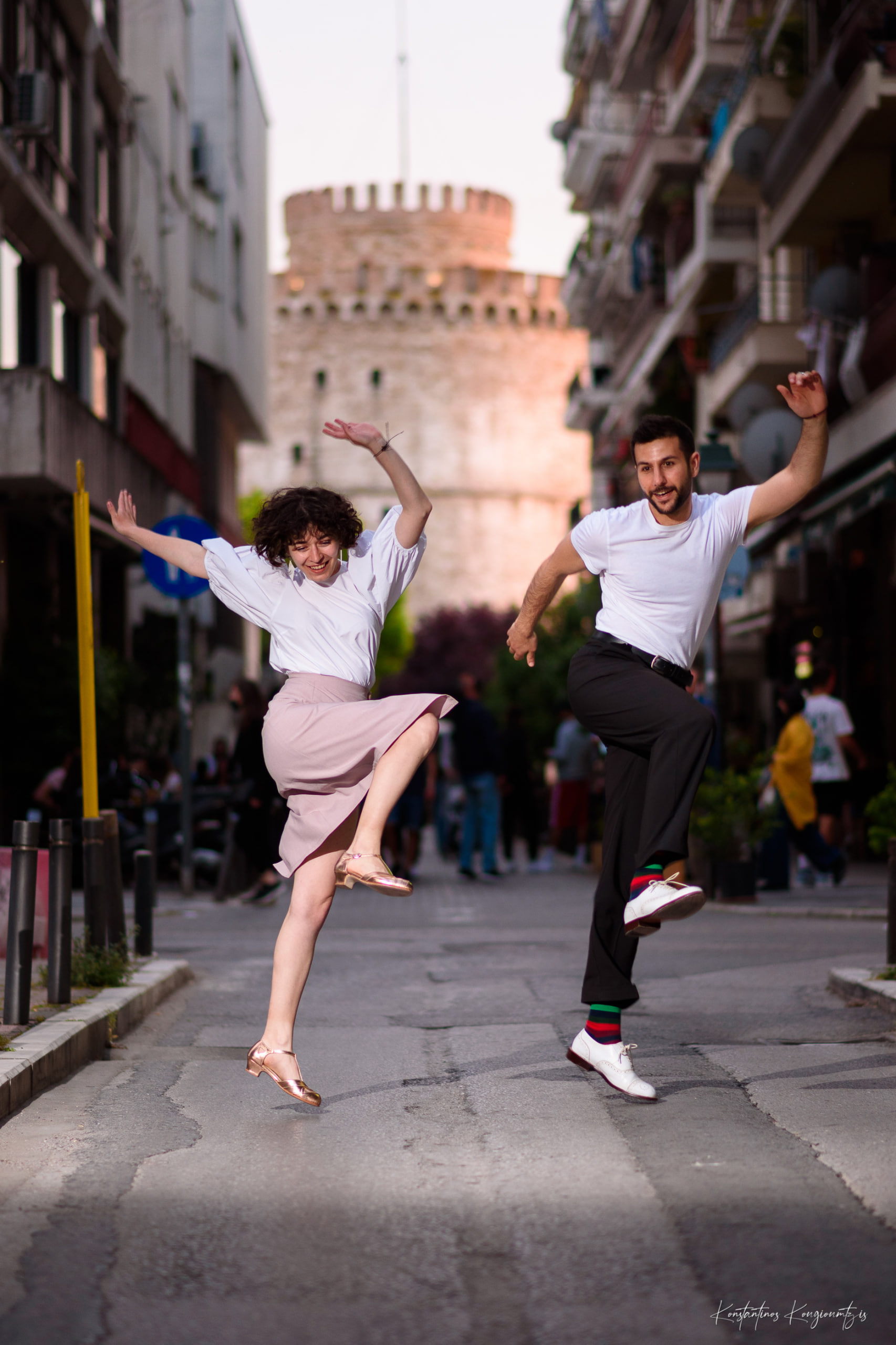 Sugar Gold Leather 4 cm heel