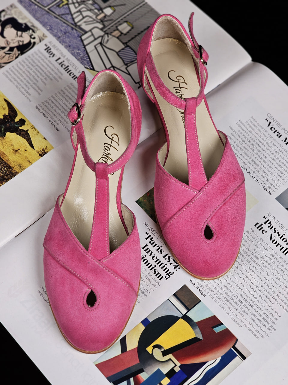 Muse Pink Suede 4 cm heel