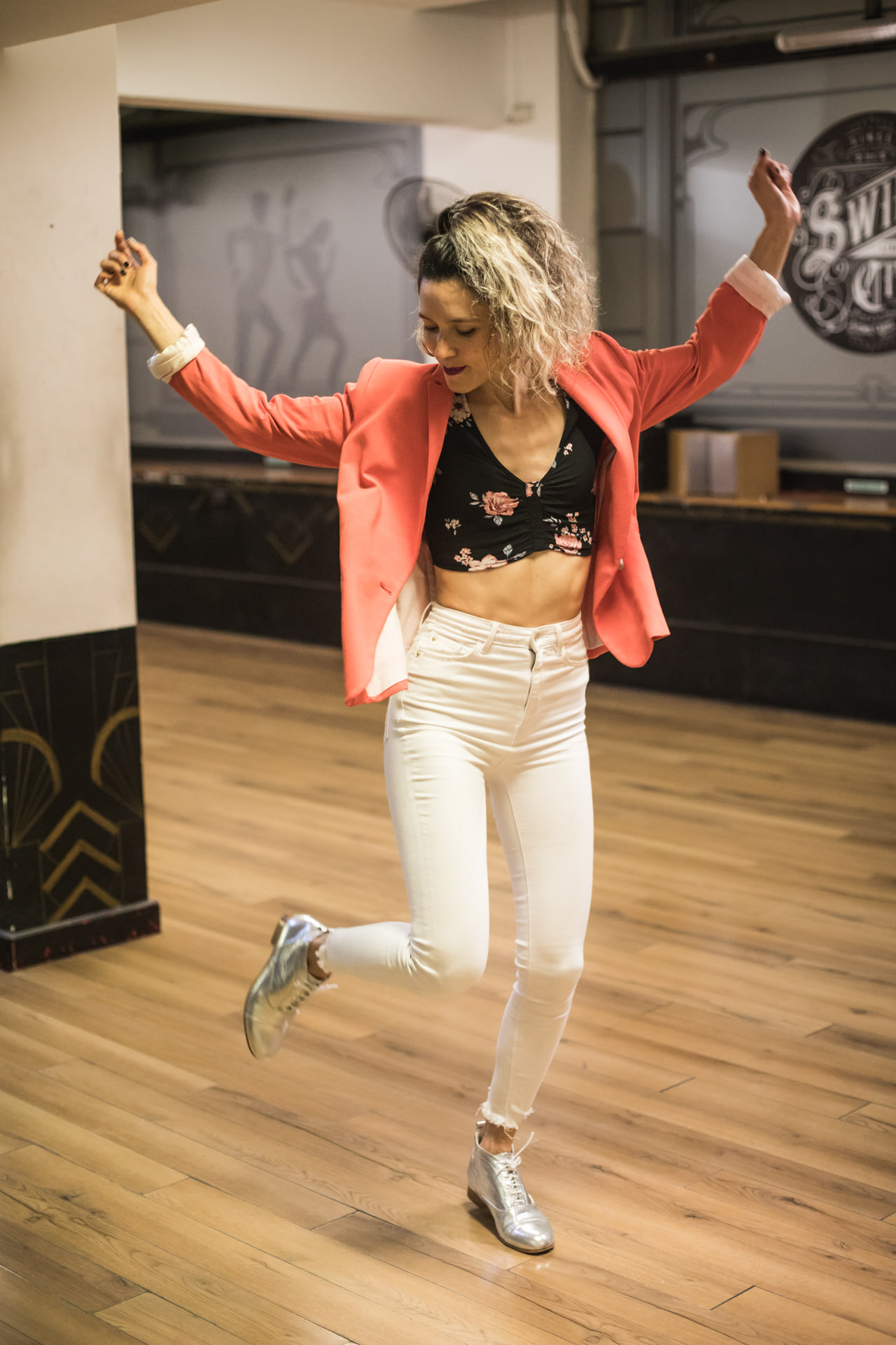 Smooth Boots Silver Leather 2 cm heel